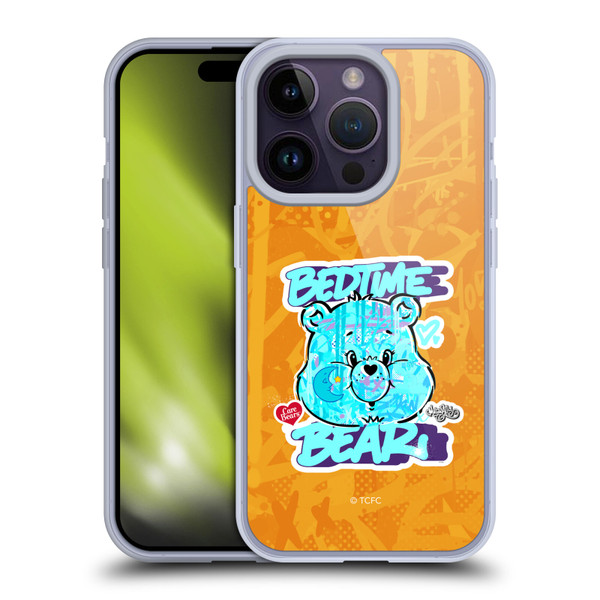 Care Bears Graffiti Collection by Murwalls Bedtime Soft Gel Case for Apple iPhone 14 Pro