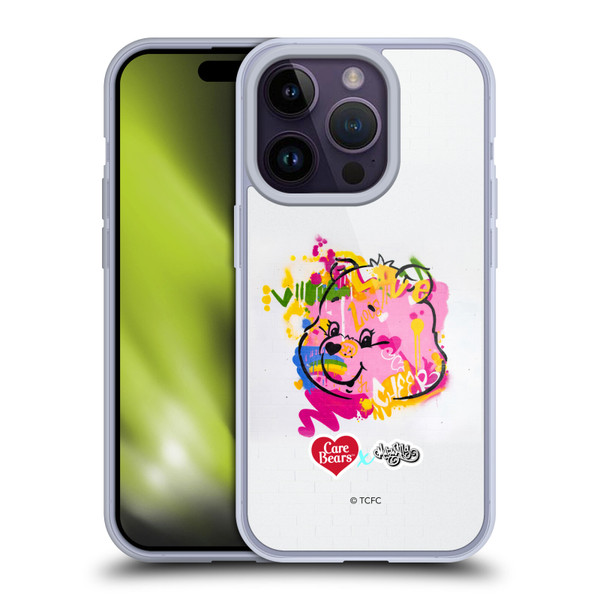 Care Bears Graffiti Collection by Murwalls Painted Soft Gel Case for Apple iPhone 14 Pro