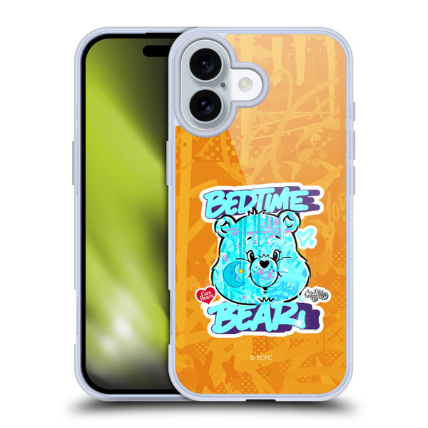 Care Bears Graffiti Collection by Murwalls Bedtime Soft Gel Case for Apple iPhone 16