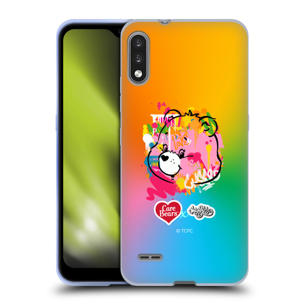 Care Bears Graffiti Collection by Murwalls Gradient Soft Gel Case for LG K22