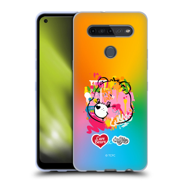 Care Bears Graffiti Collection by Murwalls Gradient Soft Gel Case for LG K51S