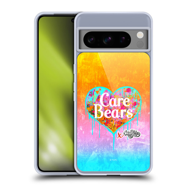 Care Bears Graffiti Collection by Murwalls Heart Tag Soft Gel Case for Google Pixel 8 Pro