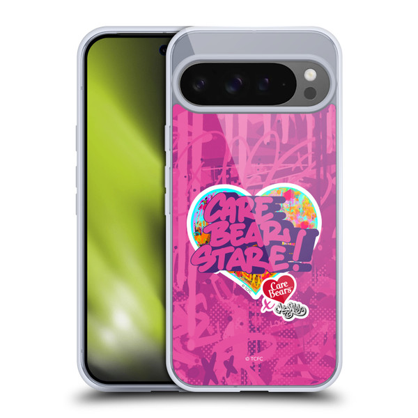 Care Bears Graffiti Collection by Murwalls Stare Soft Gel Case for Google Pixel 9 Pro XL