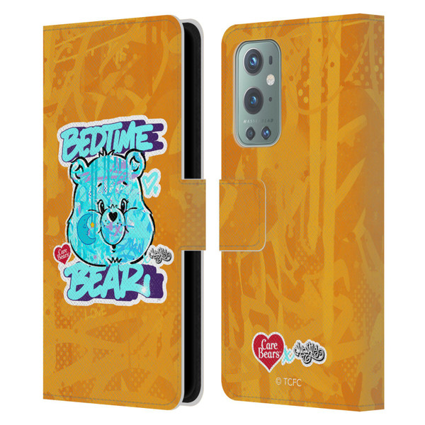 Care Bears Graffiti Collection by Murwalls Bedtime Leather Book Wallet Case Cover For OnePlus 9