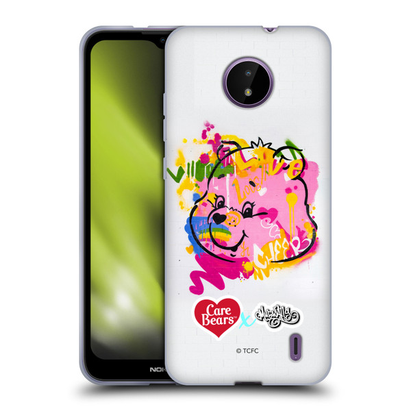 Care Bears Graffiti Collection by Murwalls Painted Soft Gel Case for Nokia C10 / C20