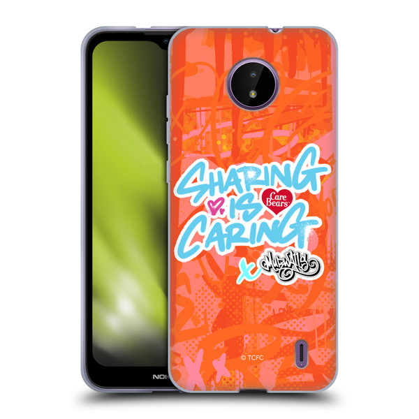 Care Bears Graffiti Collection by Murwalls Sharing Is Caring Soft Gel Case for Nokia C10 / C20