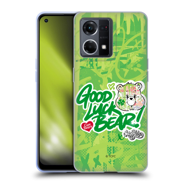 Care Bears Graffiti Collection by Murwalls Good Luck Soft Gel Case for OPPO Reno8 4G