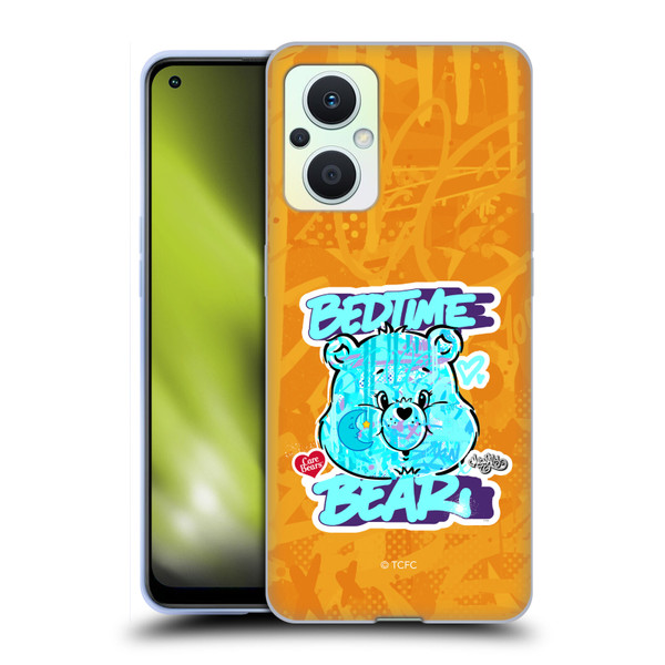 Care Bears Graffiti Collection by Murwalls Bedtime Soft Gel Case for OPPO Reno8 Lite