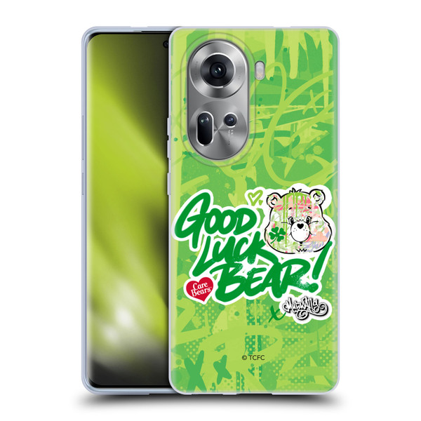 Care Bears Graffiti Collection by Murwalls Good Luck Soft Gel Case for OPPO Reno11