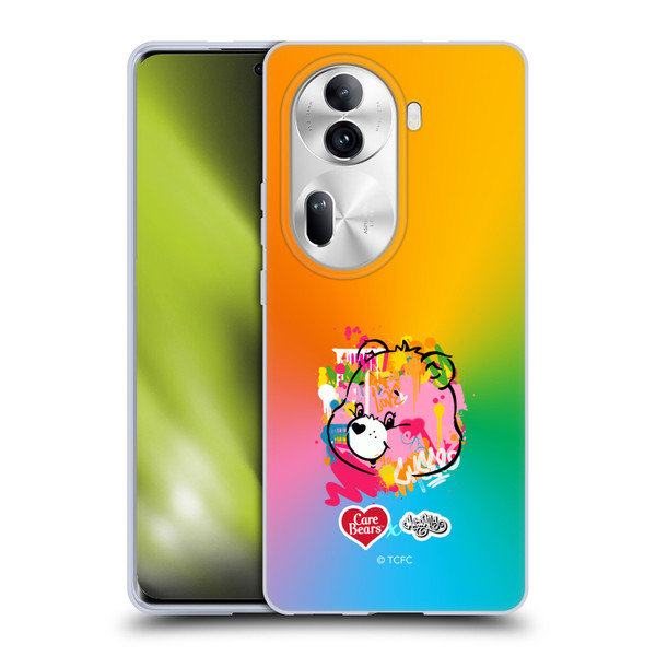 Care Bears Graffiti Collection by Murwalls Gradient Soft Gel Case for OPPO Reno11 Pro