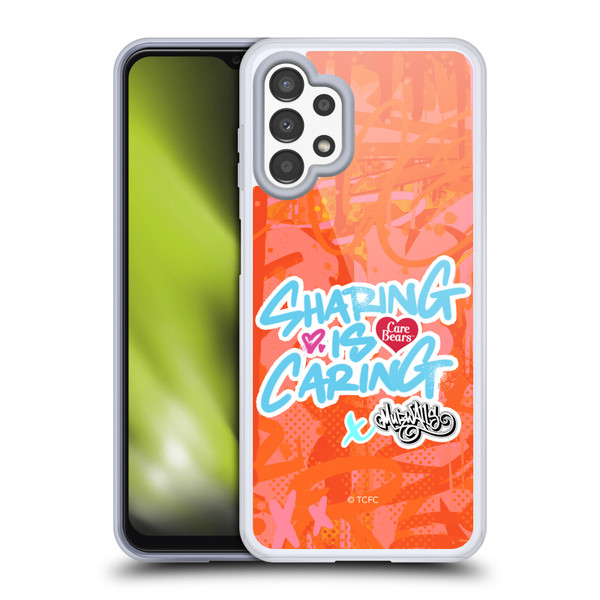 Care Bears Graffiti Collection by Murwalls Sharing Is Caring Soft Gel Case for Samsung Galaxy A13 (2022)