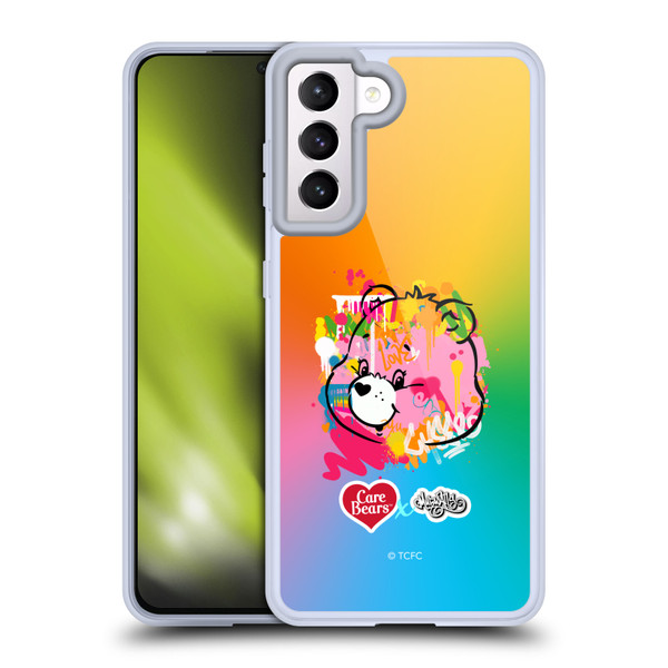 Care Bears Graffiti Collection by Murwalls Gradient Soft Gel Case for Samsung Galaxy S21 5G