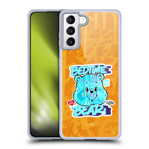 Care Bears Graffiti Collection by Murwalls Bedtime Soft Gel Case for Samsung Galaxy S21+ 5G