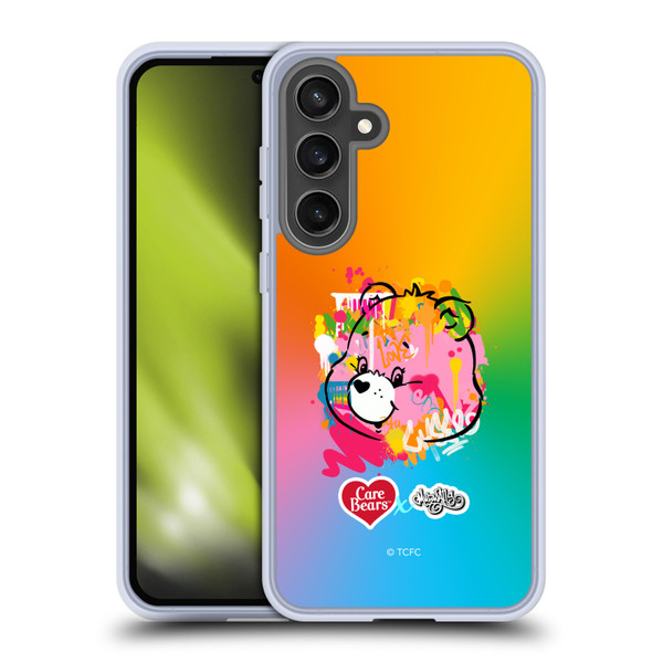 Care Bears Graffiti Collection by Murwalls Gradient Soft Gel Case for Samsung Galaxy S24 FE