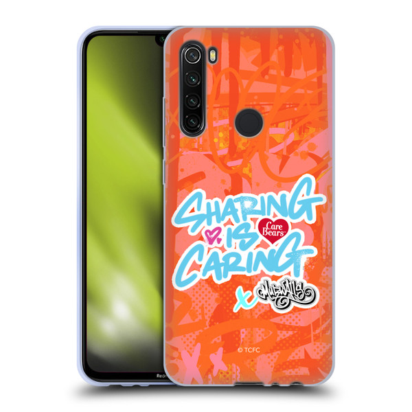Care Bears Graffiti Collection by Murwalls Sharing Is Caring Soft Gel Case for Xiaomi Redmi Note 8T