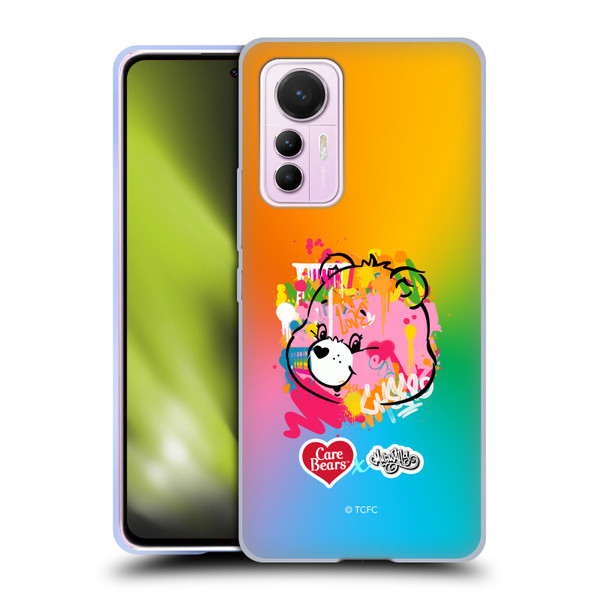 Care Bears Graffiti Collection by Murwalls Gradient Soft Gel Case for Xiaomi 12 Lite