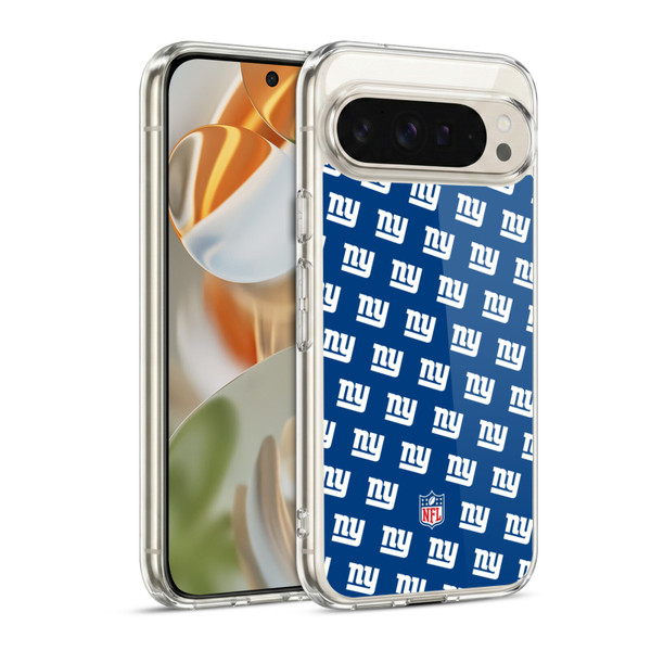 NFL New York Giants Artwork Patterns Soft Gel Case for Google Pixel 9 / Pixel 9 Pro