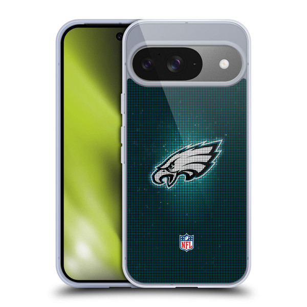 NFL Philadelphia Eagles Artwork LED Soft Gel Case for Google Pixel 9 / Pixel 9 Pro