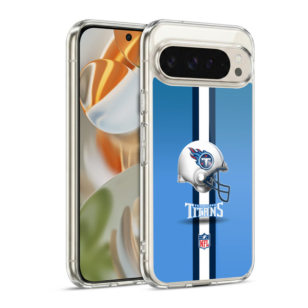 NFL Tennessee Titans Logo Helmet Soft Gel Case for Google Pixel 9 / Pixel 9 Pro