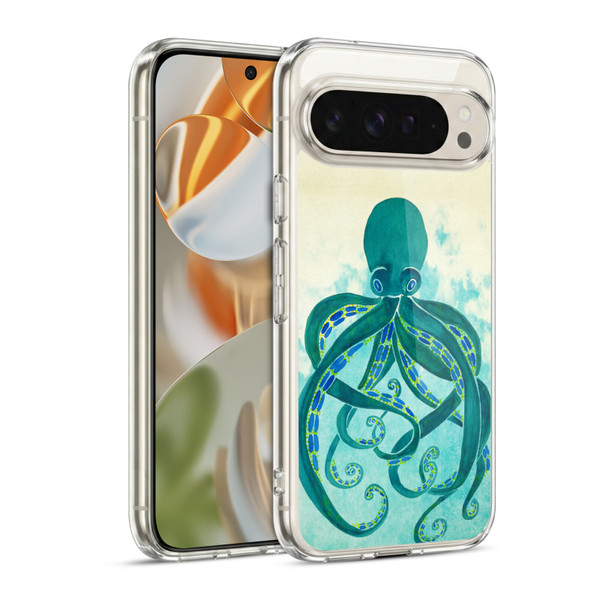 Cat Coquillette Sea Octopus Soft Gel Case for Google Pixel 9 / Pixel 9 Pro
