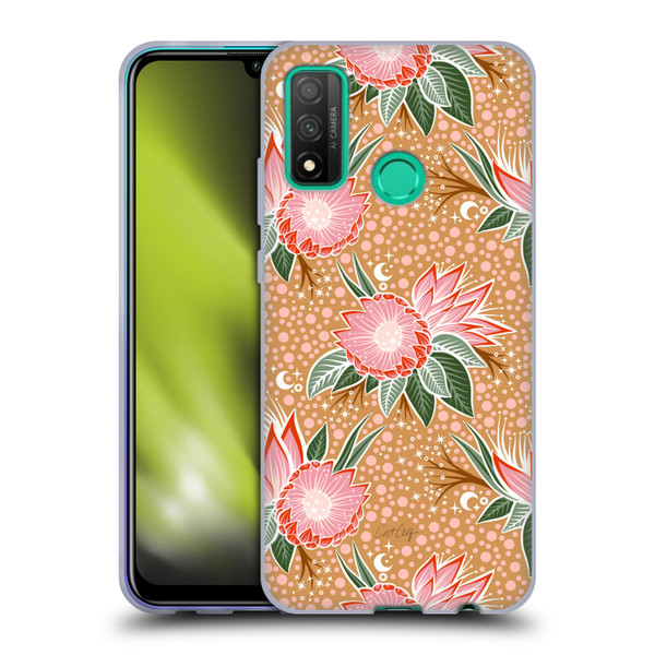 Cat Coquillette Tropical Wildlife Protea Bloom Soft Gel Case for Huawei P Smart (2020)