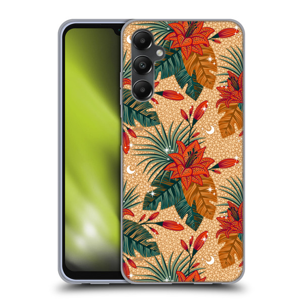 Cat Coquillette Tropical Wildlife Lily Soft Gel Case for Samsung Galaxy A05s