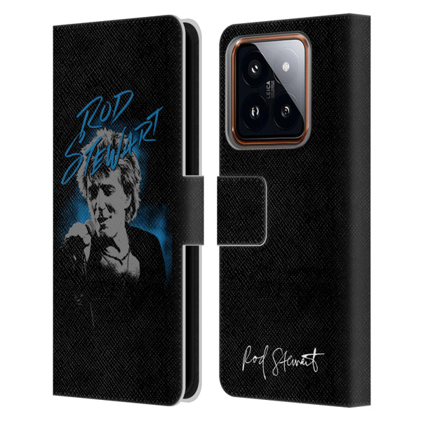 Rod Stewart Art Scribble Leather Book Wallet Case Cover For Xiaomi 14