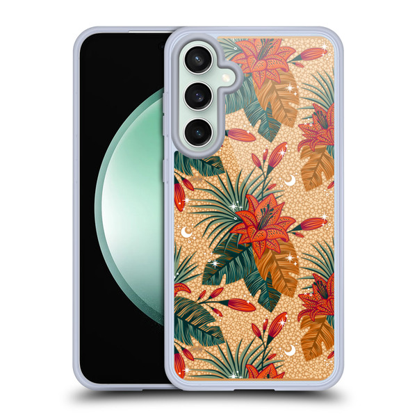 Cat Coquillette Tropical Wildlife Lily Soft Gel Case for Samsung Galaxy S23 FE 5G