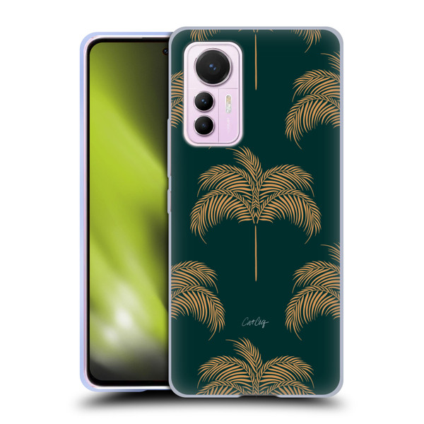 Cat Coquillette Tropical Wildlife Palm Tree Oasis Soft Gel Case for Xiaomi 12 Lite