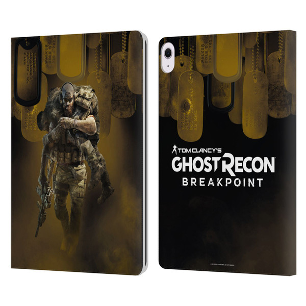 Tom Clancy's Ghost Recon Breakpoint Character Art Nomad Poster Leather Book Wallet Case Cover For Apple iPad Air 13 2024