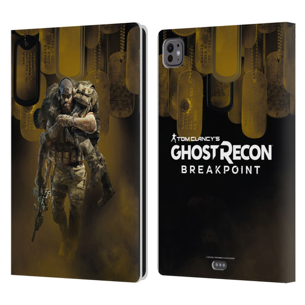 Tom Clancy's Ghost Recon Breakpoint Character Art Nomad Poster Leather Book Wallet Case Cover For Apple iPad Pro 11 M4 2024