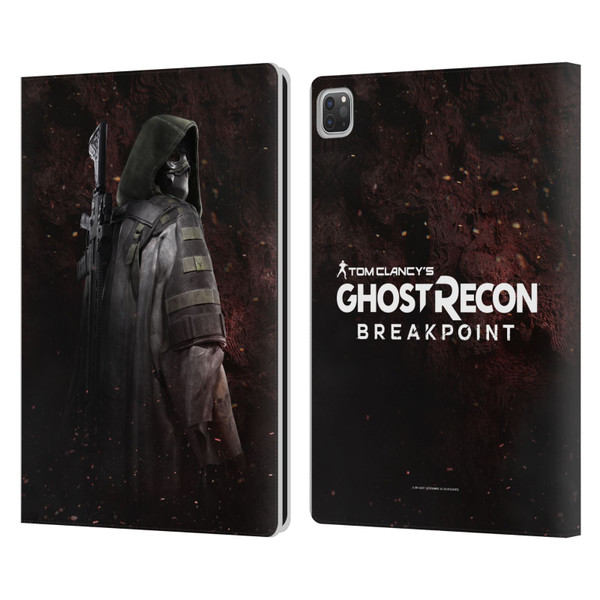 Tom Clancy's Ghost Recon Breakpoint Character Art Colonel Walker Leather Book Wallet Case Cover For Apple iPad Pro 13 M4 2024