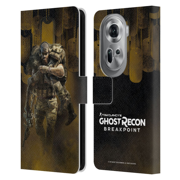 Tom Clancy's Ghost Recon Breakpoint Character Art Nomad Poster Leather Book Wallet Case Cover For OPPO Reno11 Pro