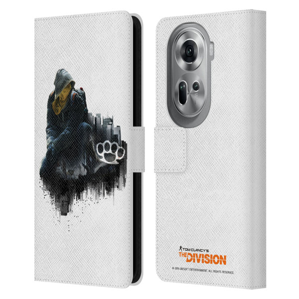 Tom Clancy's The Division Factions Rioters Leather Book Wallet Case Cover For OPPO Reno11 Pro