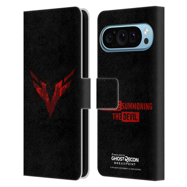 Tom Clancy's Ghost Recon Breakpoint Graphics Wolves Logo Leather Book Wallet Case Cover For Google Pixel 9 / Pixel 9 Pro