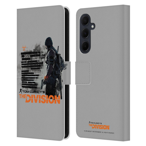 Tom Clancy's The Division Key Art Character Leather Book Wallet Case Cover For Samsung Galaxy A35 5G