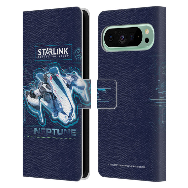 Starlink Battle for Atlas Starships Neptune Leather Book Wallet Case Cover For Google Pixel 9 Pro XL