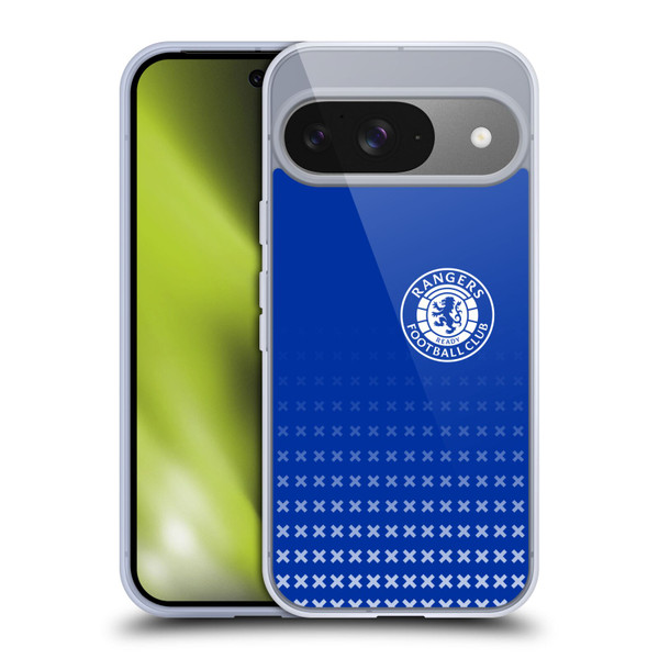 Rangers FC Crest Matchday Soft Gel Case for Google Pixel 9 / Pixel 9 Pro