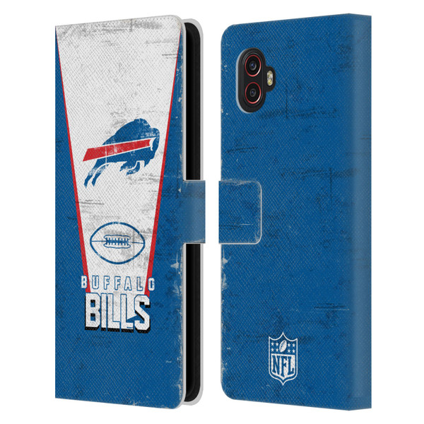 NFL Buffalo Bills Logo Art Banner Leather Book Wallet Case Cover For Samsung Galaxy Xcover6 Pro/Pro2
