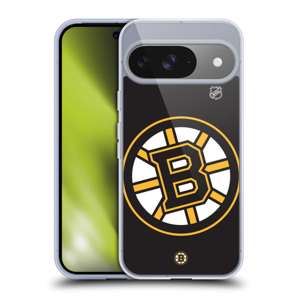 NHL Boston Bruins Oversized Soft Gel Case for Google Pixel 9 / Pixel 9 Pro