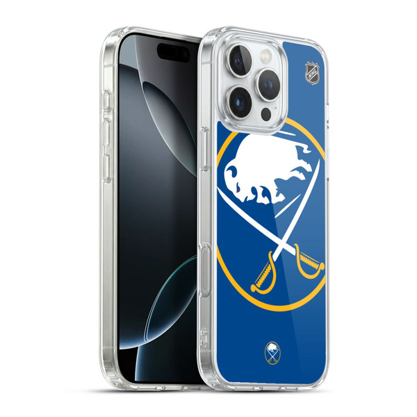 NHL Buffalo Sabres Oversized Soft Gel Case for Apple iPhone 16 Pro Max