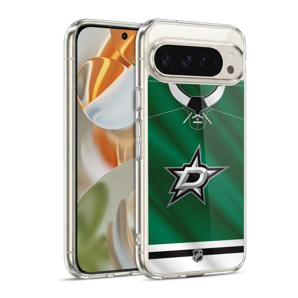 NHL Dallas Stars Jersey Soft Gel Case for Google Pixel 9 / Pixel 9 Pro