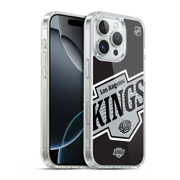 NHL Los Angeles Kings Oversized Soft Gel Case for Apple iPhone 16 Pro