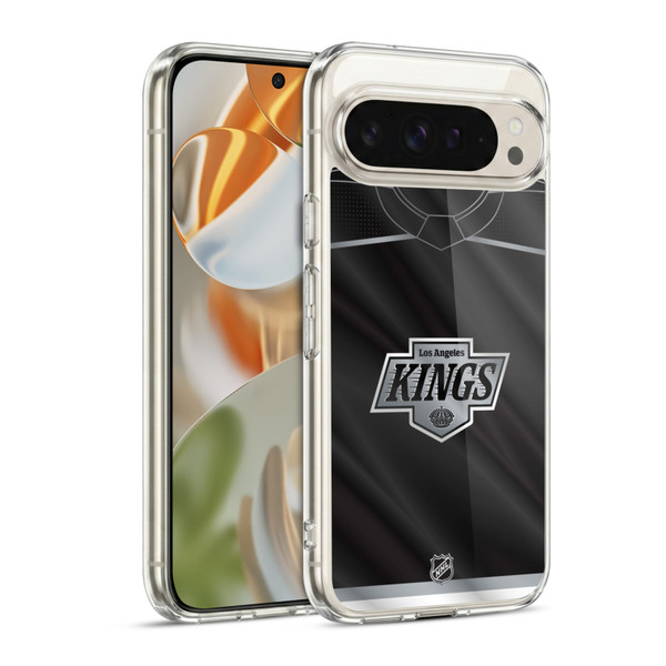 NHL Los Angeles Kings Jersey Soft Gel Case for Google Pixel 9 / Pixel 9 Pro