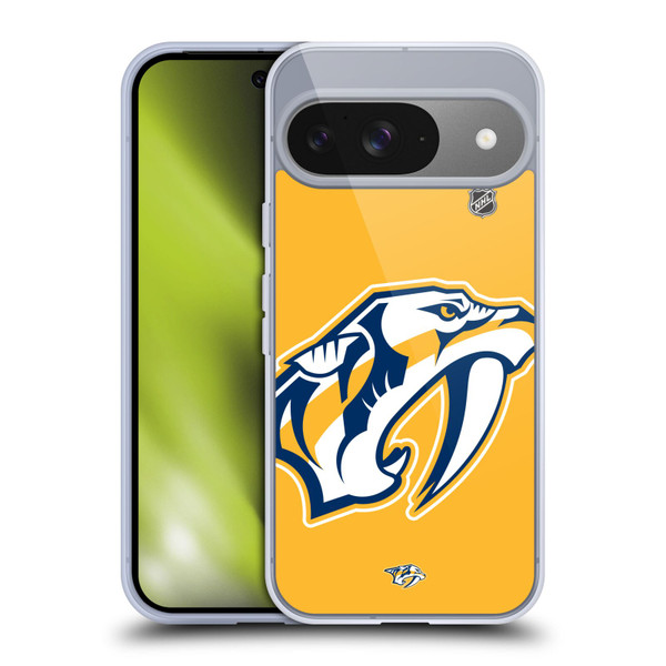 NHL Nashville Predators Oversized Soft Gel Case for Google Pixel 9 / Pixel 9 Pro