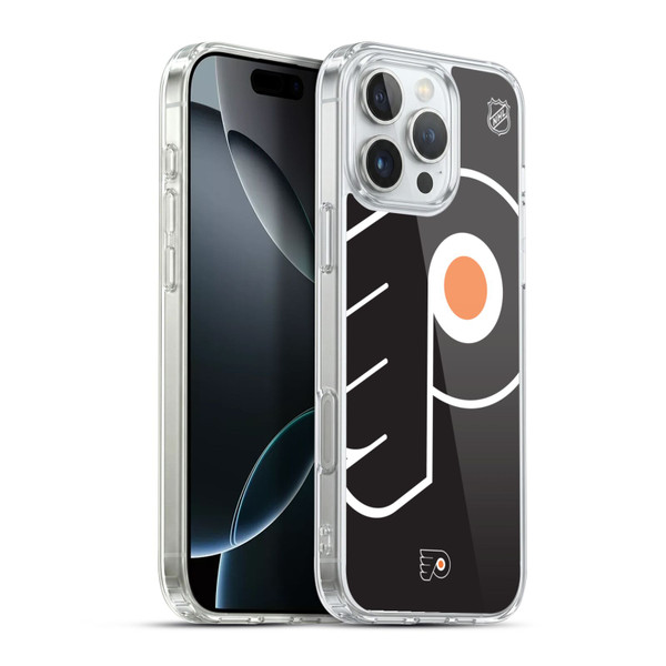 NHL Philadelphia Flyers Oversized Soft Gel Case for Apple iPhone 16 Pro Max & MagSafe
