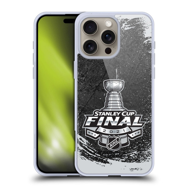 NHL 2021 Stanley Cup Final Distressed Soft Gel Case for Apple iPhone 16 Pro Max