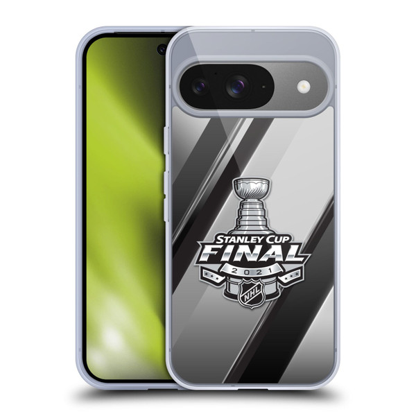 NHL 2021 Stanley Cup Final Stripes 2 Soft Gel Case for Google Pixel 9 / Pixel 9 Pro