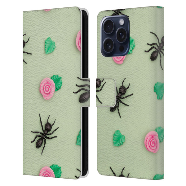 Pepino De Mar Patterns 2 Ant Leather Book Wallet Case Cover For Apple iPhone 16 Pro Max