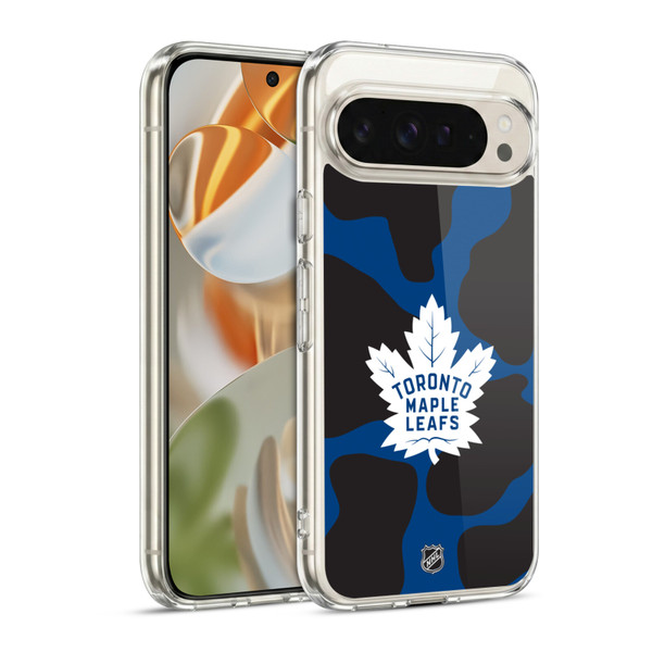 NHL Toronto Maple Leafs Cow Pattern Soft Gel Case for Google Pixel 9 / Pixel 9 Pro